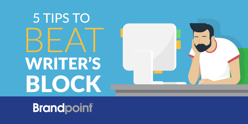 writing tips to beat writer's block