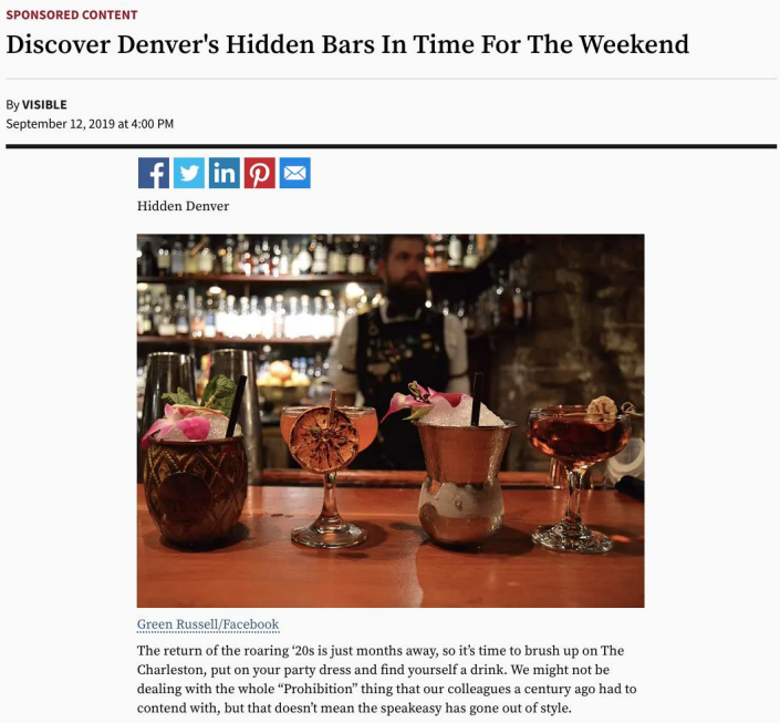 Denver Post Branded Content