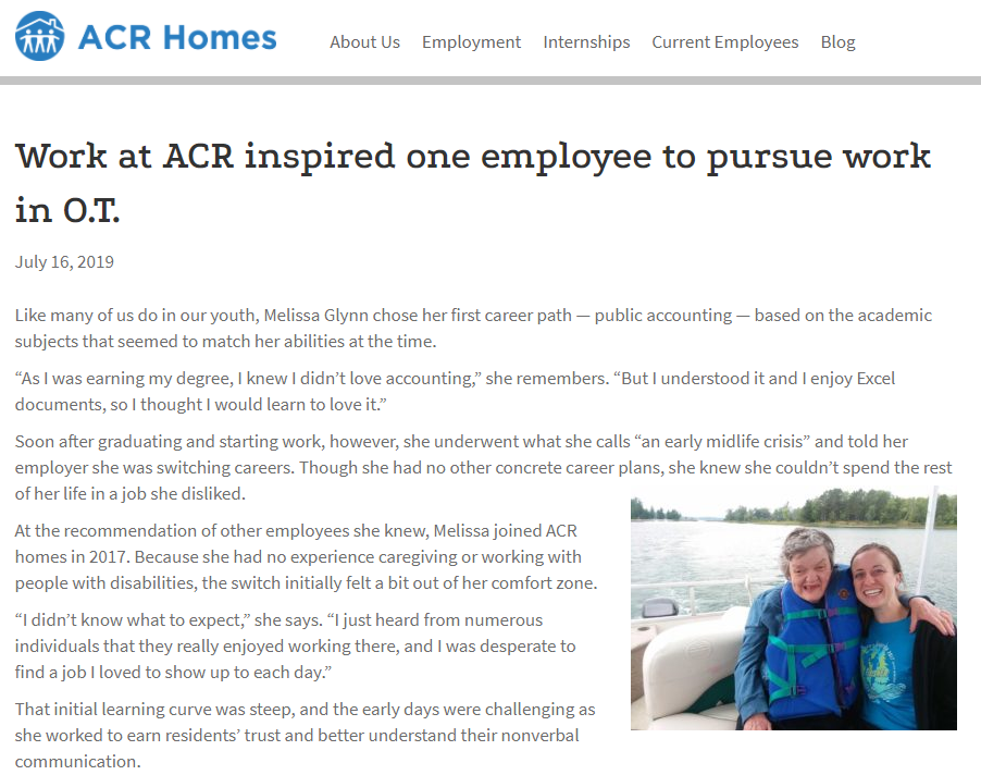ACR Homes blog series