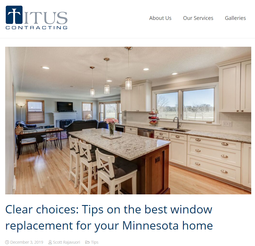 titus contracting blog post