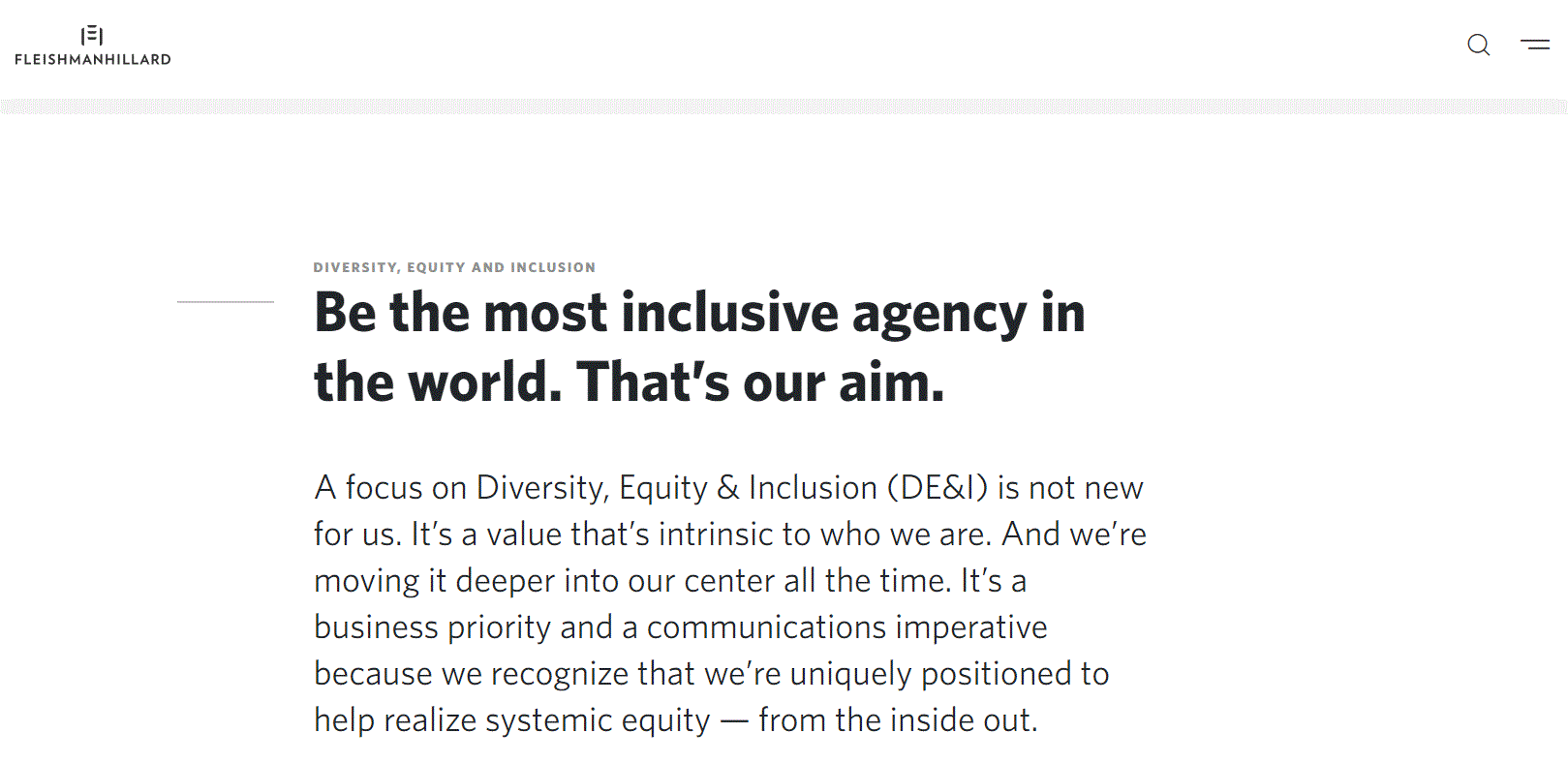 DE&I Mission Statement