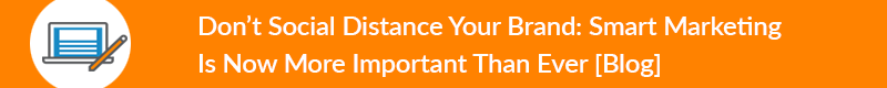 don't social distance your brand