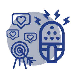 branding and message consistency icon