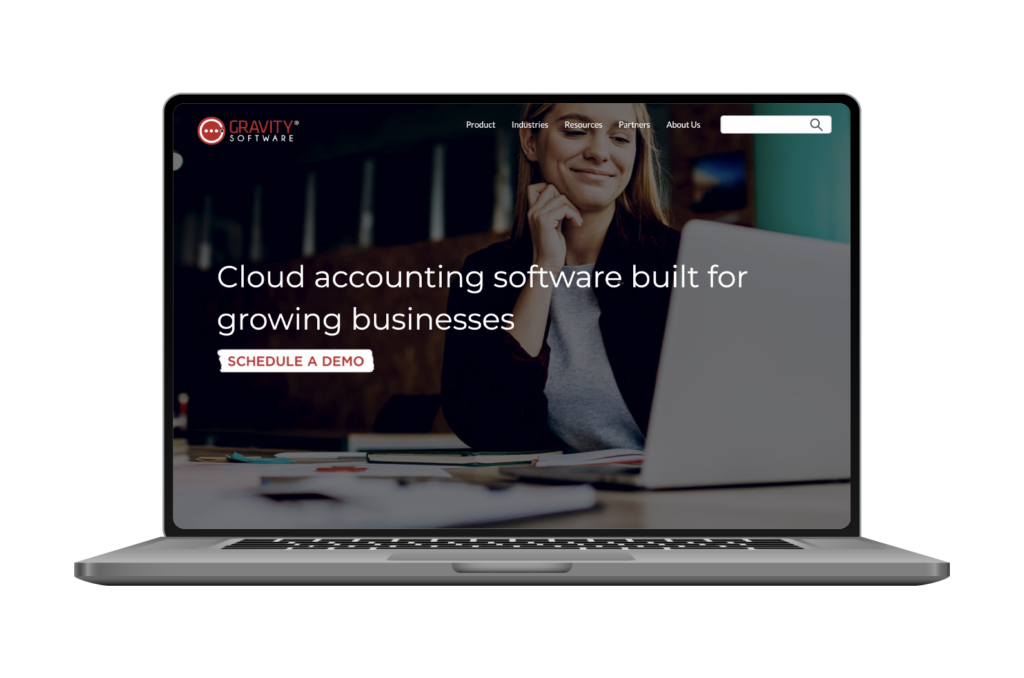 webpage on brandpoint laptop