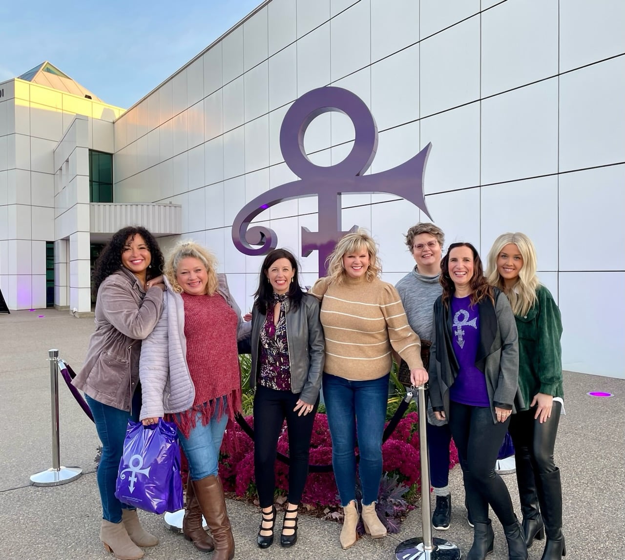 the brandpoint PR team at paisley park in chanhassan minnesota