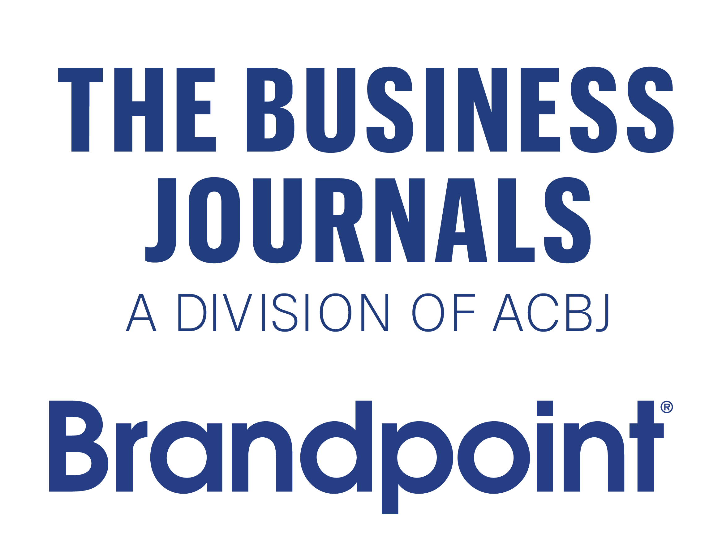 The Business Journals and Brandpoint partnership logo