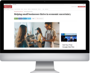Business journal monitor