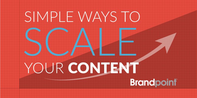 Simple ways to scale your content