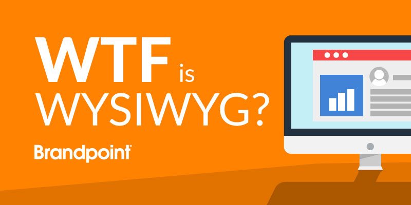 What Is A WYSIWYG?